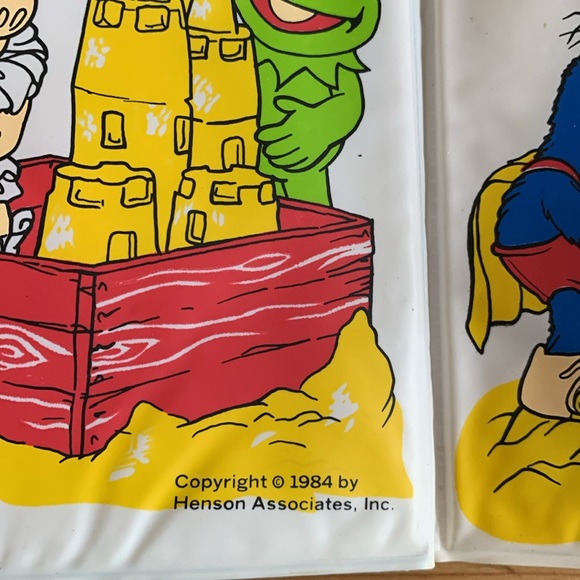 Vintage 1984 Jim Henson’s Muppet Babies vintage bath time book Retro 80s - Picture 7 of 10